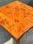 Wood Vintage Light Bamboo Parquetry Game Table For Sale - Image 7 of 12