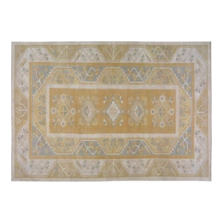 Vintage Turkish Anatolian Hand Knotted Wool Rug, 8'4"x12' For Sale