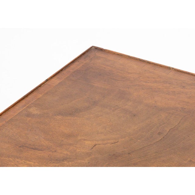 Brown Federal Style Walnut Nesting Tables, 3 For Sale - Image 8 of 10