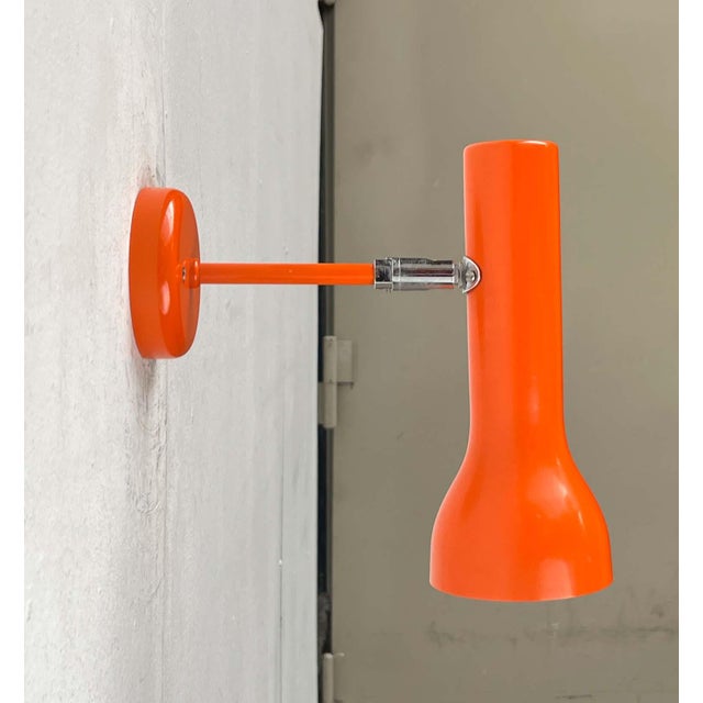 1960s Mid-Century Modern Space Age Wall Lamps Sconces by SLZ Team for Swiss Lamps International, 1960s, Set of 2 For Sale - Image 5 of 18