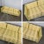 Vintage MCM to Modern Yellow & Chartreuse Plaid Tuxedo Sofa by Henredon For Sale - Image 12 of 13