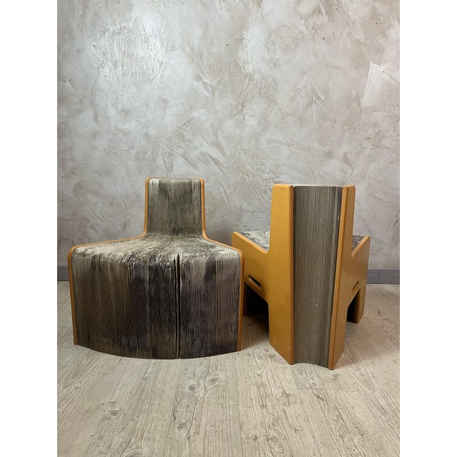 The Flexible Love Lounge Chairs by Chishen Chiu, 2000s, Set of 2 For Sale - Image 4 of 9