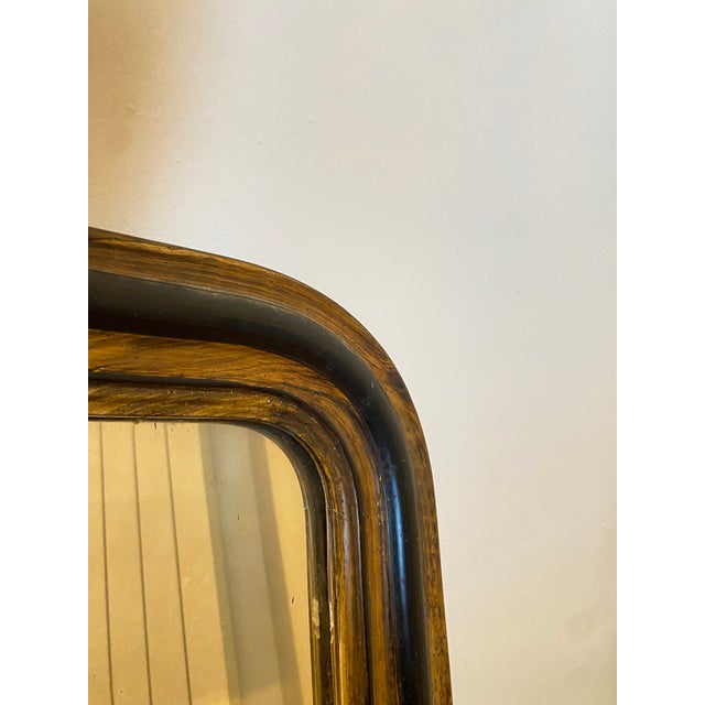 Wood Louis Philippe Style Wooden Mirror, 1800s For Sale - Image 7 of 12