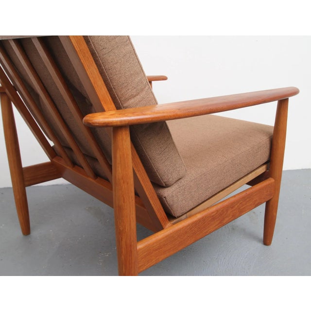 Wood Teak Armchair, 1960s For Sale - Image 7 of 13