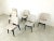 Mid-Century Dining Chairs attributed to Jos De Mey, 1950s, Set of 6 For Sale - Image 6 of 10