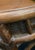 Vintage Chinoiserie Style Rattan Bar Table With Woven Apron For Sale - Image 4 of 4