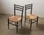 Italian Papercord Dining Chairs, 1950s, Set of 4 For Sale - Image 4 of 18