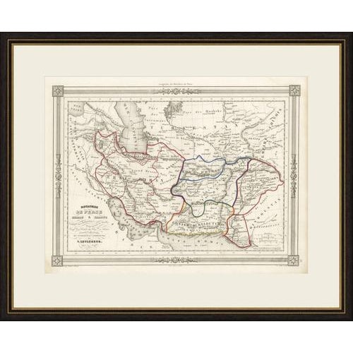 This antique map of Persia and Afghanistan by V. Levasseur, Ingénieur Géographe, was published in Paris by the Maison...