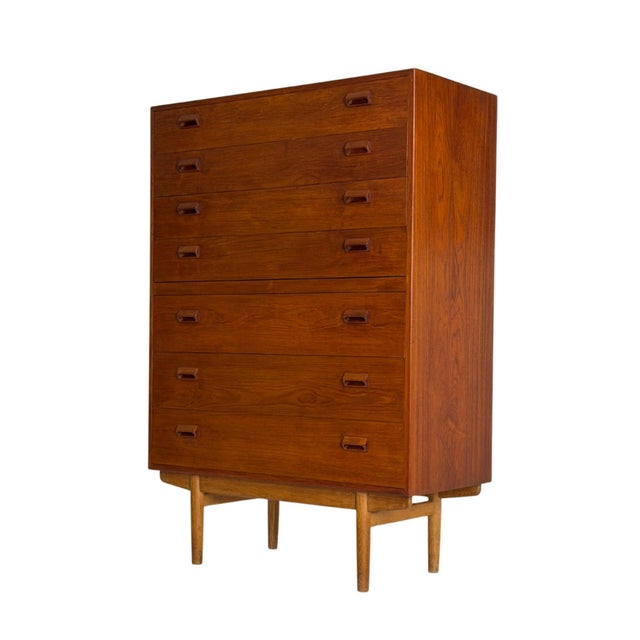 Model 135 Tallboy by Børge Mogensen for Søborg Møbelfabrik, 1950s For Sale - Image 12 of 12