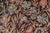Shabby Chic Botanical 1990's Pak-Persian Brown/Gray Wool Round Rug - 6'2'' X 6'3'' For Sale - Image 4 of 9