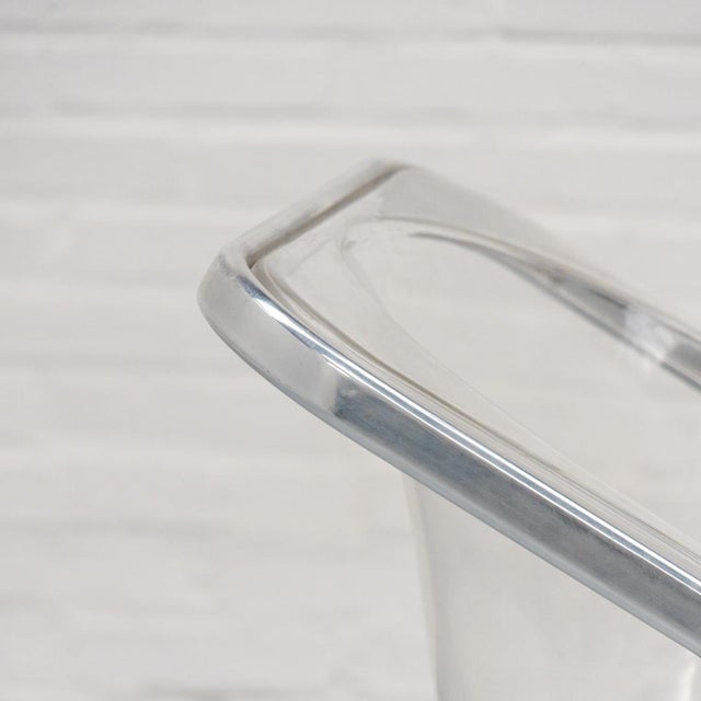 Silver Plona Chair by Giancarlo Piretti for Castelli, 1970s For Sale - Image 8 of 11