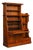 Early 20th Century Art Nouveau Bookcase with Secretary Compartment in Oak For Sale