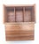 Late 20th Century Handcrafted Wood Jewelry Box With Decorative Sterling Silver Plaque For Sale - Image 10 of 14