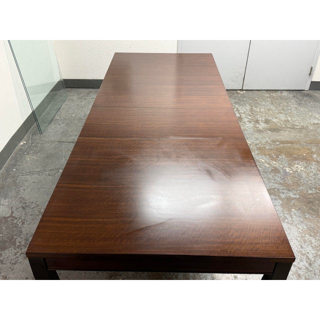 Brown Ethan Allen Barrymore Extension Dining Table For Sale - Image 8 of 12
