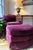 Custom Dapha Burgundy Lounge Chair & Ottoman Set For Sale - Image 18 of 18