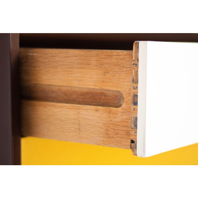 Mid Century Modern Four (4) Drawer Dresser by George Nelson for Herman Miller, circa 1960s For Sale In Orlando - Image 6 of 11