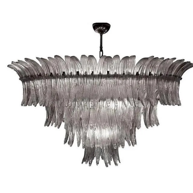 1960s Palmette Chandelier by Barovier & Toso, 1960 For Sale - Image 5 of 7