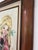 Taupe Vintage Koros Original Oil Painting “Portrait of a Child” Big Eye Waif Art, Framed For Sale - Image 8 of 12