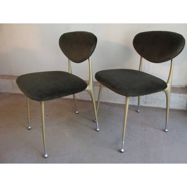 Shelby Williams Vintage ''Gazelle'' Chairs by Dan Johnson/Shelby Williams for Crucible, a Pair For Sale - Image 4 of 13