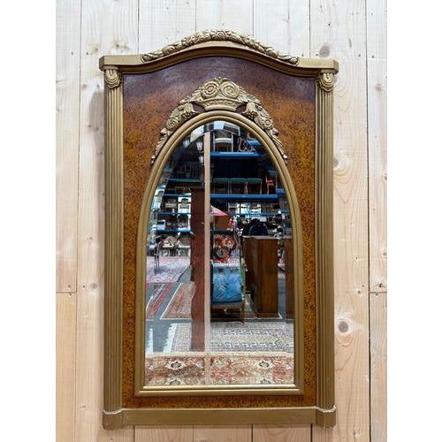 Art Deco Mirror in Painted Wood For Sale - Image 6 of 6