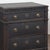 Pair, 19th Century Black Painted Swedish Gustavian Chest of Three Drawers For Sale - Image 9 of 18