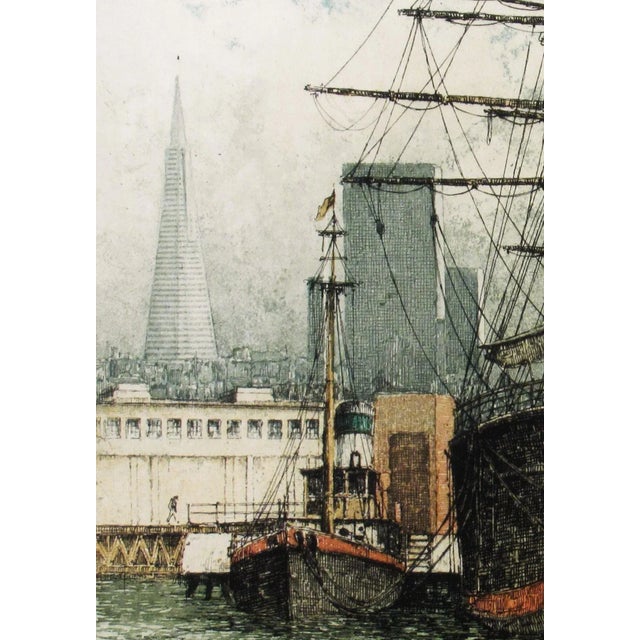 Josef Eidenberger San Francisco Wharf Circa 1980 Chairish