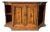 Vintage Sideboard Credenza Curio Buffet Stone Top Bernhardt Wood Console For Sale