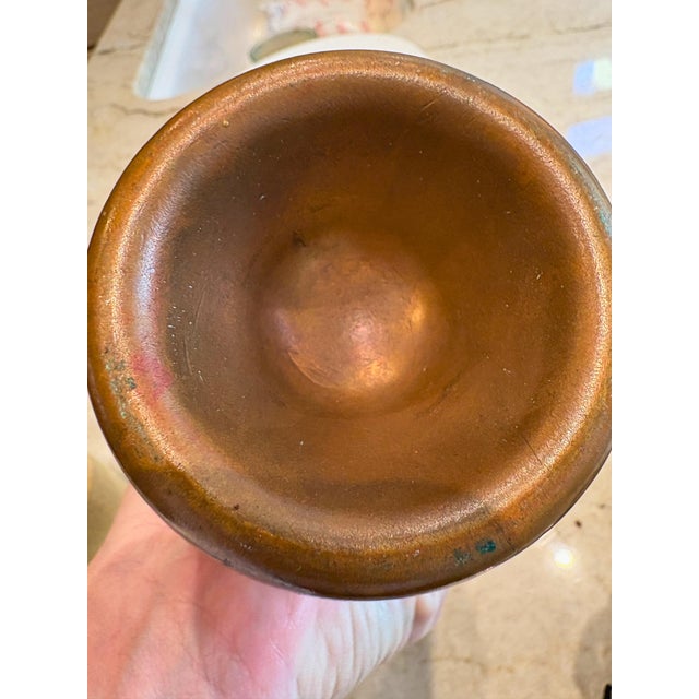 Antique Copper Storage Bottle – Tin Lined – 19th Century Kitchen or Apothecary Vessel For Sale - Image 4 of 6