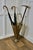 Brass Umbrella-Shaped Umbrella Stand, 1920s For Sale - Image 3 of 7
