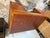 19th Century Large Size Antique English Geogra Style Oak Leather Top Double Pedestal Partner Executive Desk For Sale - Image 10 of 18