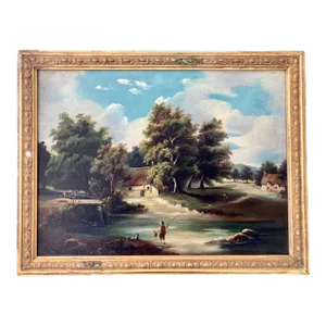 French 19th Century Landscape Painting