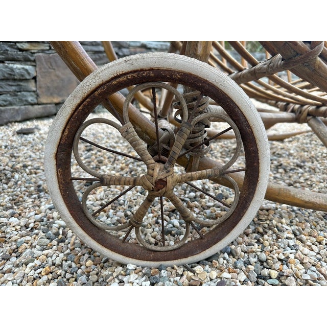 1920s Bentwood Caned Chaise From the Estate of Chauncey Stillman - Unmolested For Sale - Image 4 of 18