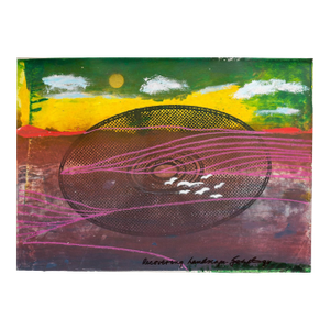 Iain BaxterIain Baxter& "Recovering Landscape" Conceptual Monoprint Painting