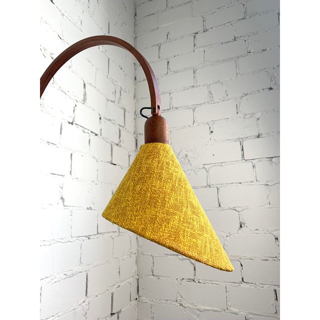 Mid-Century Modern Adjustable Teak Wall Lamp, Germany, 1970s For Sale - Image 11 of 16