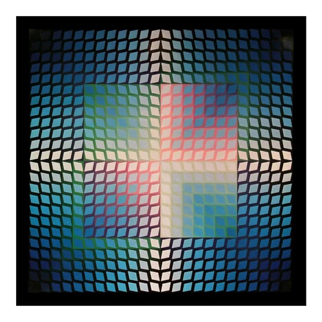 Victor Vasarely Progression 1-5, Optic Art For Sale