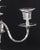 Antique Silver Plated Four Light Candelabra by Hawksworth, 19th Century, Set of 2 For Sale - Image 6 of 17