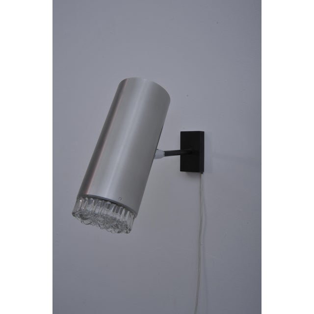 Mid-Century Modern Spotlight Wall Lamp with Bubble Glass from Staff Leuchten, 1960s For Sale - Image 3 of 4