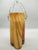 Glass Large Mid-Century Modern Sommerso Art Glass Basket Vase in Amber and Brown, 1970s For Sale - Image 7 of 12
