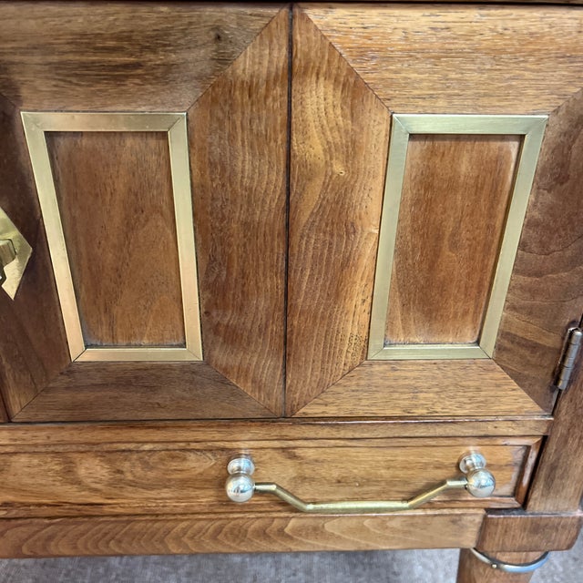 1960s 1960s Mid-Century Dresser with 2 Nightstands - Set of 3 For Sale - Image 5 of 12