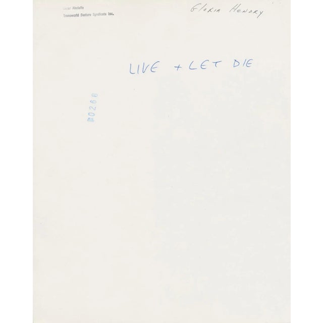 Gloria Hendry in James Bond, 1973, Photographic Print For Sale - Image 3 of 4