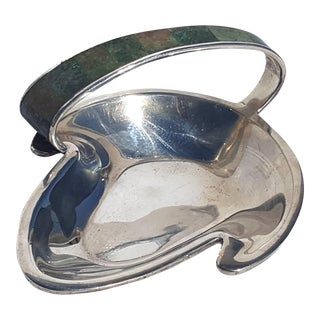 Los Castillo Taxco Sterling Dish For Sale
