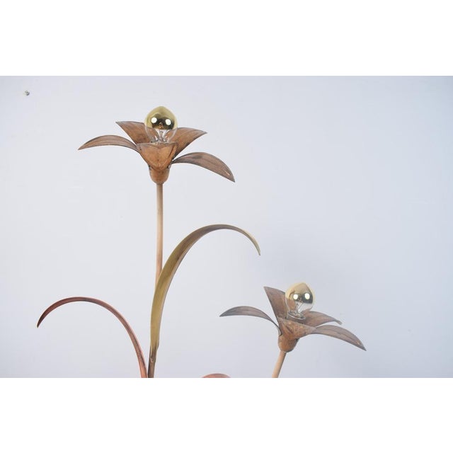 1970s Vintage Flower Floor Light, 1970s For Sale - Image 5 of 16
