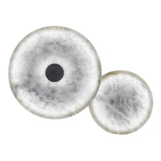 Nuvol WS Wall Lamps by United Alabaster, Set of 2 For Sale