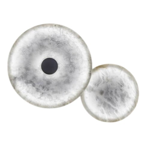 Nuvol WS Wall Lamps by United Alabaster, Set of 2 For Sale