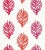 Traditional The House of Scalamandré Coral Reef Embroidery Fabric, Passion Fruit For Sale - Image 3 of 3