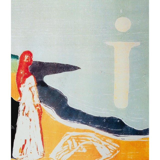 Deux Femmes Sur La Plage Poster after Edvard Munch For Sale - Image 5 of 6