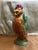 1940s Vintage St .Clement French Rooster Majolica Jug For Sale - Image 5 of 11