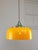 Silver Space Age Yellow Pendant from Guzzini, 1970s For Sale - Image 8 of 18