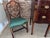 Baker Furniture Company 1990s Baker Inlaid Mahogany Norfolk Hepplewhite Dining Room Chairs For Sale - Image 4 of 17