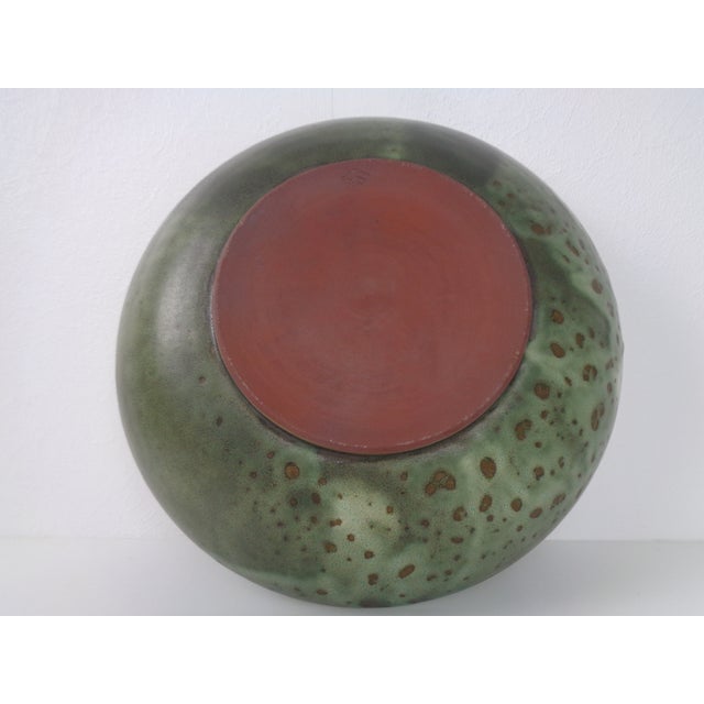 German Studio Ceramic Bowl by Monika Maetzel, 1960s For Sale - Image 13 of 16
